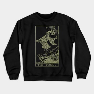 Golden Tarot - The Fool Crewneck Sweatshirt